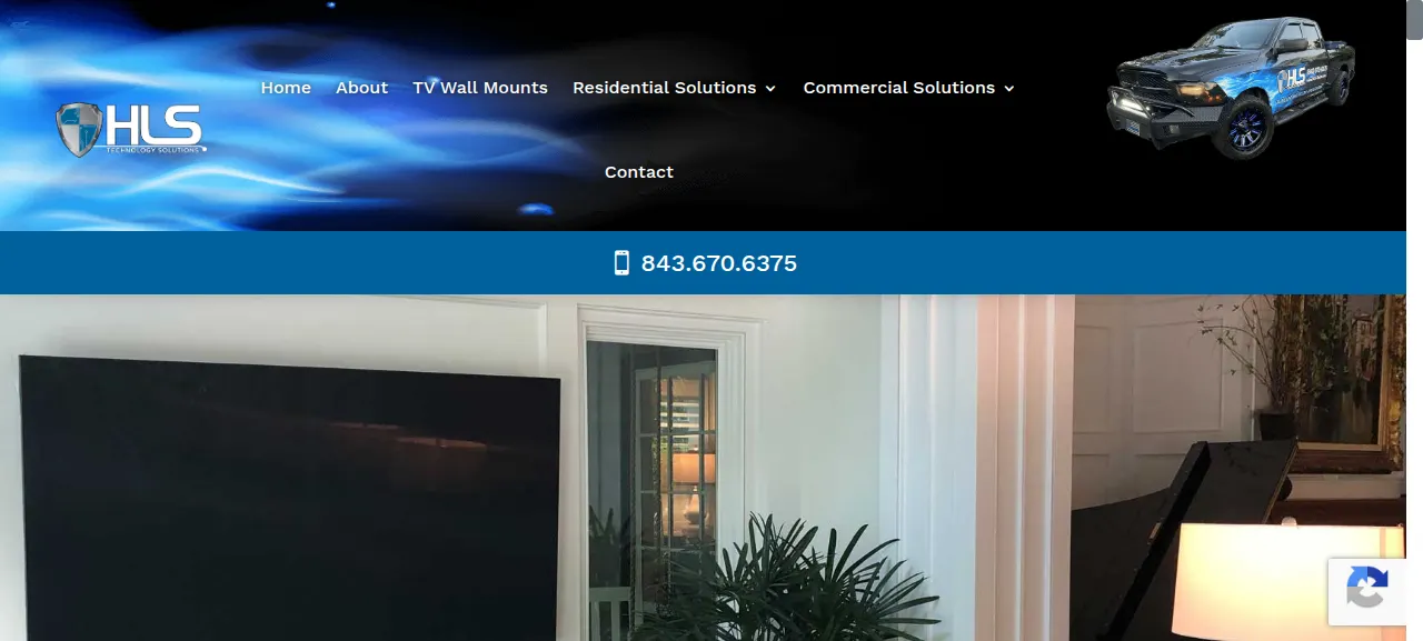 HLS Technology Solutions website