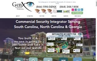 GenX Security Solutions of Myrtle Beach website