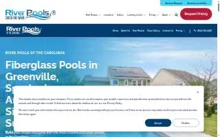 River Pools of the Carolinas website