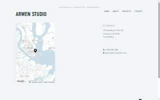 Arwen Studio website