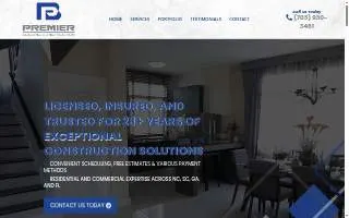 Premier Building Construction Llc website