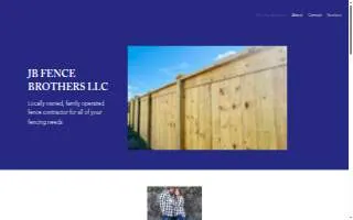 Jb fence brothers of North Charleston website