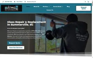 All The More Glass LLC website