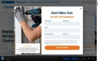 NewSouth Window Solutions of Charleston website