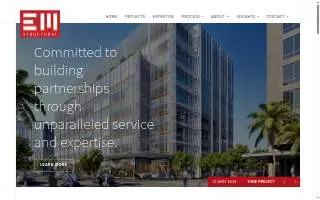 EM Structural website