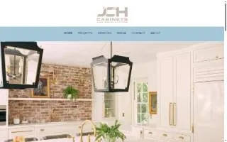JCH Cabinets and Installations website