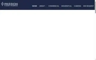 Passion Masonry LLC website