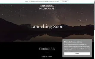 Iron Horse Mechanical website