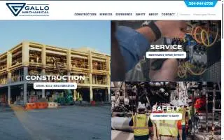 Gallo Mechanical Services website