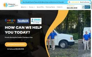 Oceanview Heating and Air Conditioning Repair website