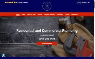 Belle Plumbing website