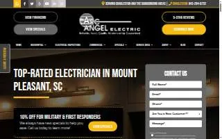 Arc Angel Electric of Mt Pleasant website