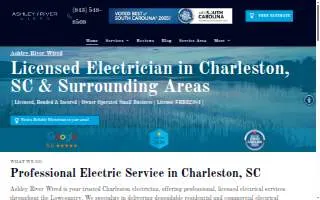 Ashley River Wired website