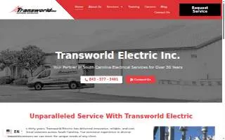 Transworld Electric website