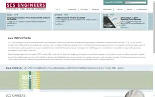 SCS Engineers, Charleston website