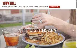 The Dispensary website