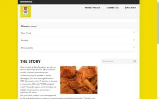 Maryland Fried Chicken, Shrimp & Seafood website