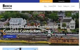 Beech Contractors LLC website