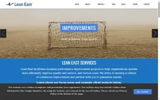 Lean East website