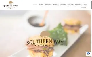 Southern Way Catering of Greer website