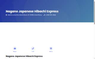 Nagano Japanese Hibachi Express