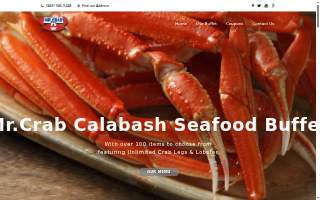 Mr Crab seafood restaurants at North Myrtle Beach