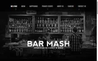 Bar Mash website