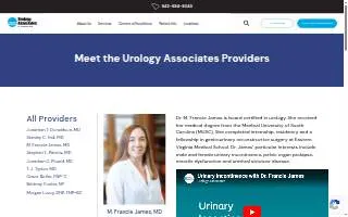 M. Francie James, M.D. website