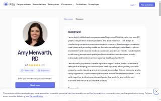 Amy Merwarth, RD - Dietitian Nutritionist