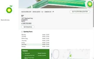 bp of Charleston website
