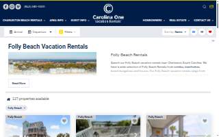 Carolina One Vacation Rentals Folly Beach