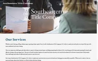 Southeastern Title Company website