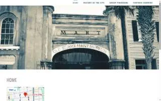 Old Slave Mart Museum website