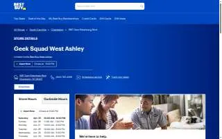 Geek Squad of Charleston website