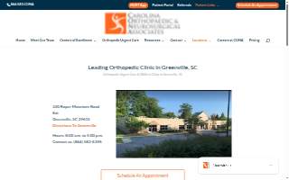 CONA- Orthopaedic Urgent Care- Greenville