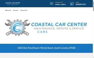 Coastal Car Center website