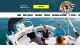 Coastline RV & Marine website