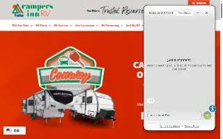 Campers Inn RV of Conway website