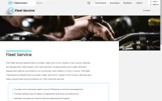 Horry County Fleet Services