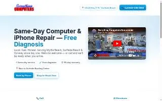 Everything Computers of Surfside Beach website