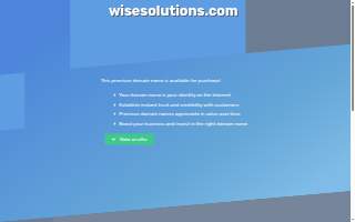 WISE Solutions, LLC website