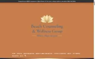 Beach Counseling & Wellness Group of SC website
