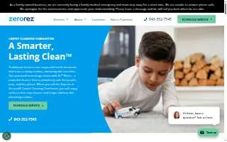 Zerorez Myrtle Beach website