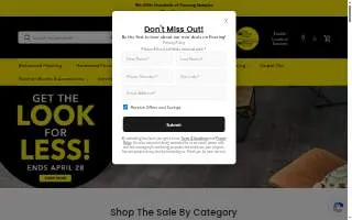 Lumber Liquidators of Murrells Inlet website