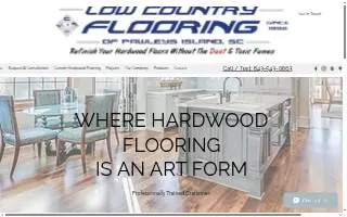 Low Country Flooring of Pawleys Island website