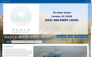 Beach Endodontics, LLC website