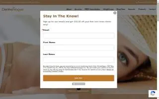 DermaVogue website