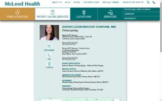 Sarah Lookabaugh Canham, Md