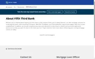 Fifth Third Mortgage - Christopher Phares website