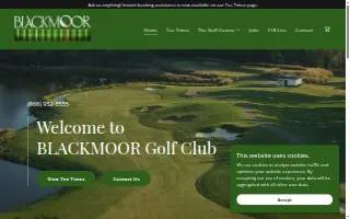 Blackmoor Golf Club website